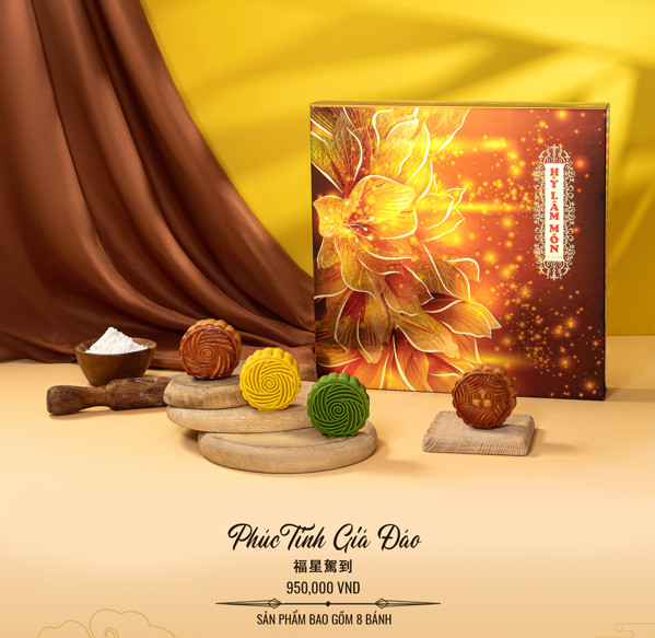 Combo bánh trung thu phúc tinh giá đáo – Hỷ Lâm Môn